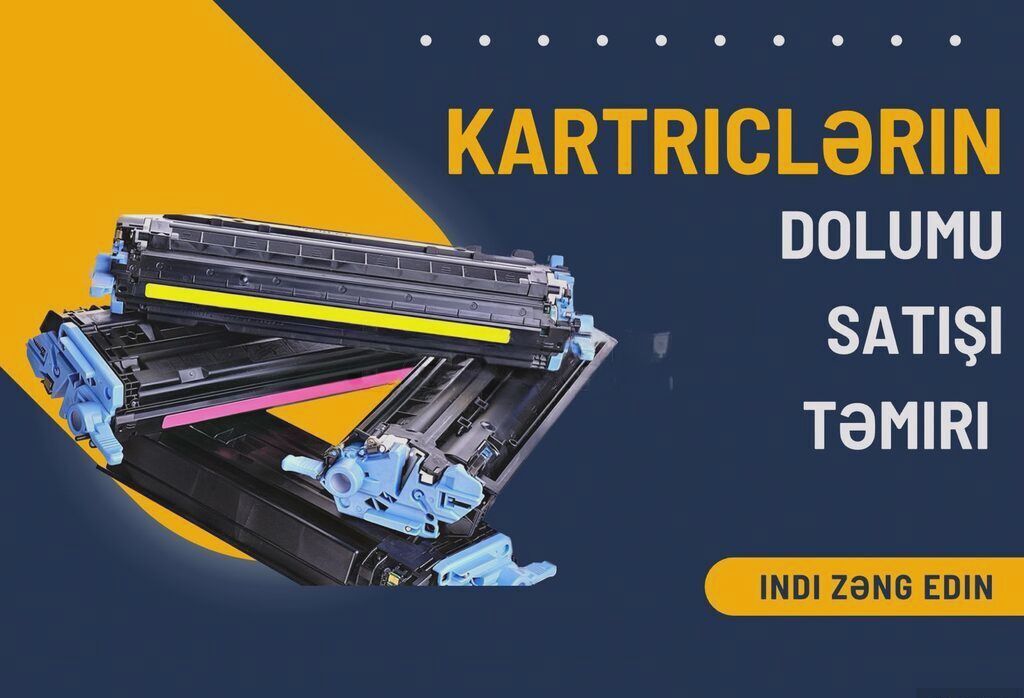 Printer servisi və kartric dolumu xidməti — Aparatların təmiri və quraşdırılması, Bakı