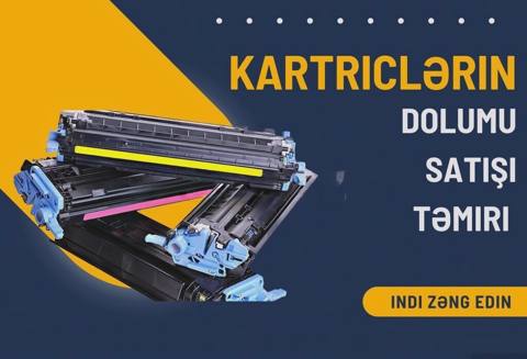Printer servisi və kartric dolumu xidməti — Баку