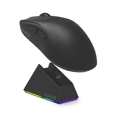 Ajazz AJ139 V2 MC Black Simsiz Gaming Siçan — Bakı