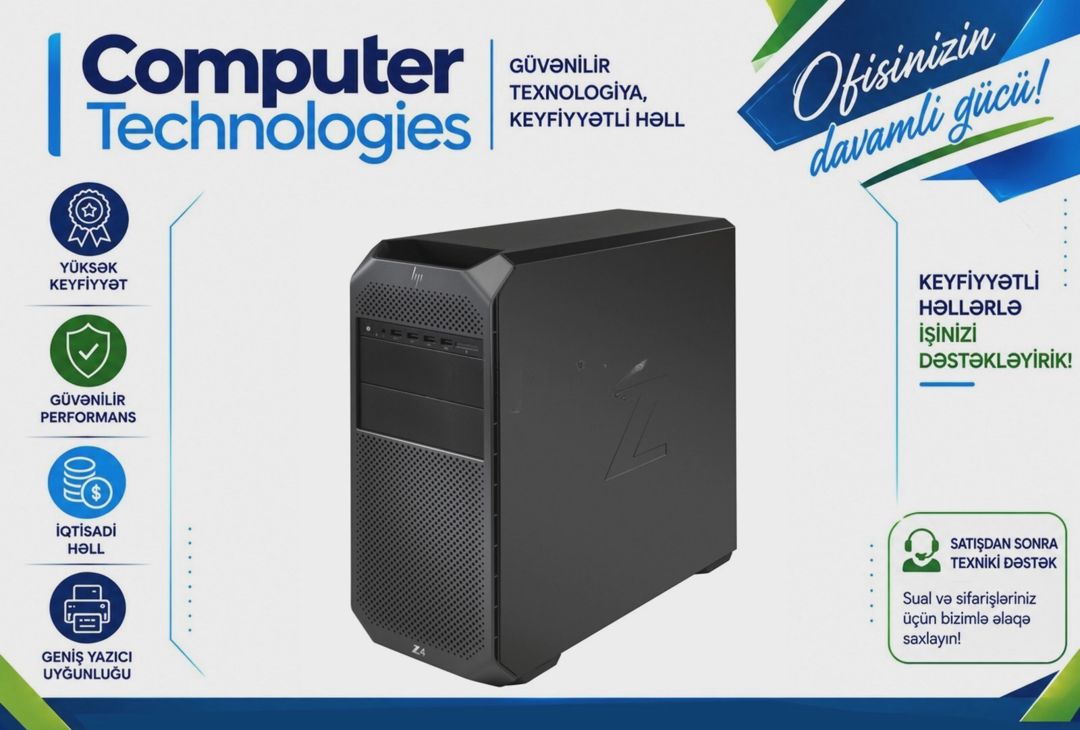 Masaüstü kompüter HP Z4 — Masaüstü kompüterlər, Bakı