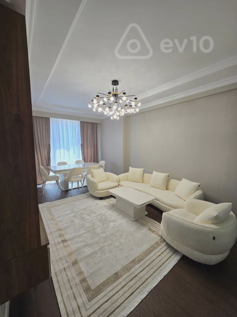 For sale: 3-room apartment (new building), 75 m² — Mənzil, Bakı