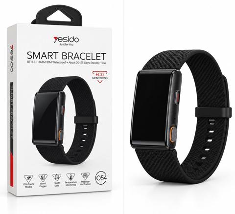 Yesido Smart Bracelet – ağıllı biləkliq - Bluetooth 5.3 bağlantısı — 129 ₼ · Баку · Fitness biləkliklər Yesido Smart Bracelet – ağıllı biləkliq - Bluetooth 5.3 bağlantısı — Баку