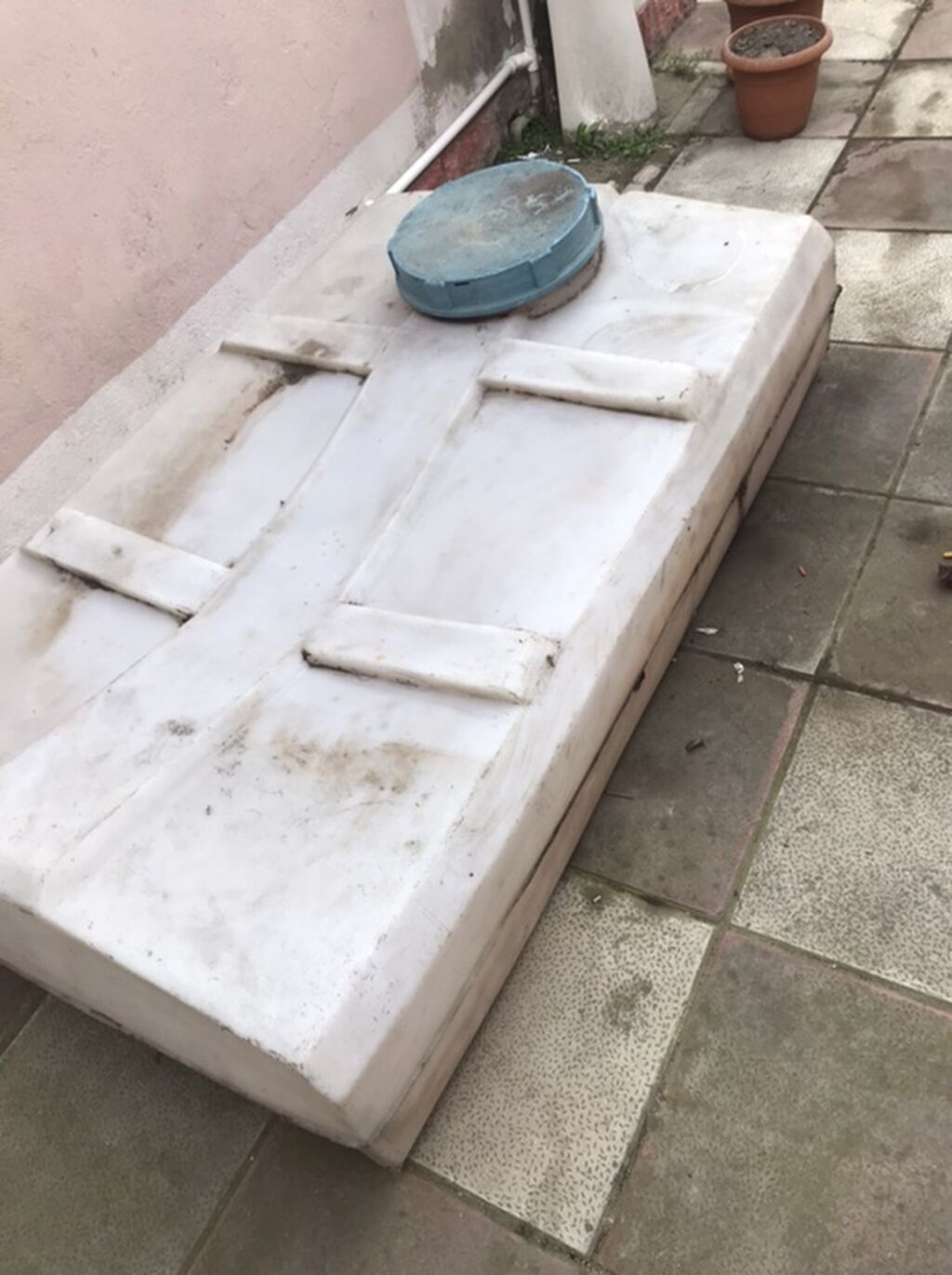 TürkPol 500 L su çəni - Həcm: 500 litr - Material: qalın divarlı — Su çənləri, kanisterləri, bochkalar, Bakı (2)