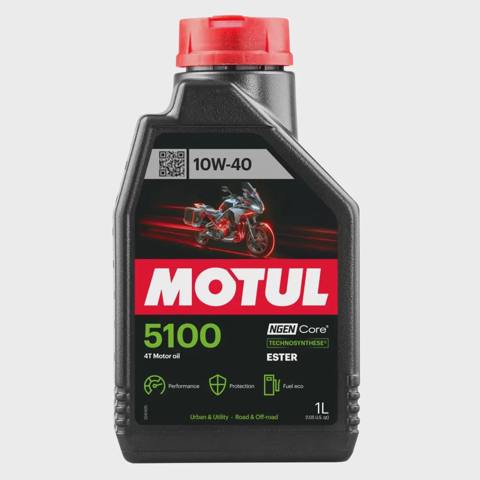 Motosiklet mühərrik yağı Motul 5100 Ester 10W40 4T / 1L (104066) — Баку