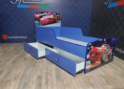 Uşaq çarpayı Mavi rəng — 220 ₼ · Баку · Mebel Uşaq çarpayı Mavi rəng — Баку