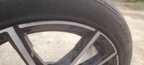 Toplamda 4 eded 225/45/R18 2 eded Kumho, 2 eded Habılead. uzerinden — Sumqayıt