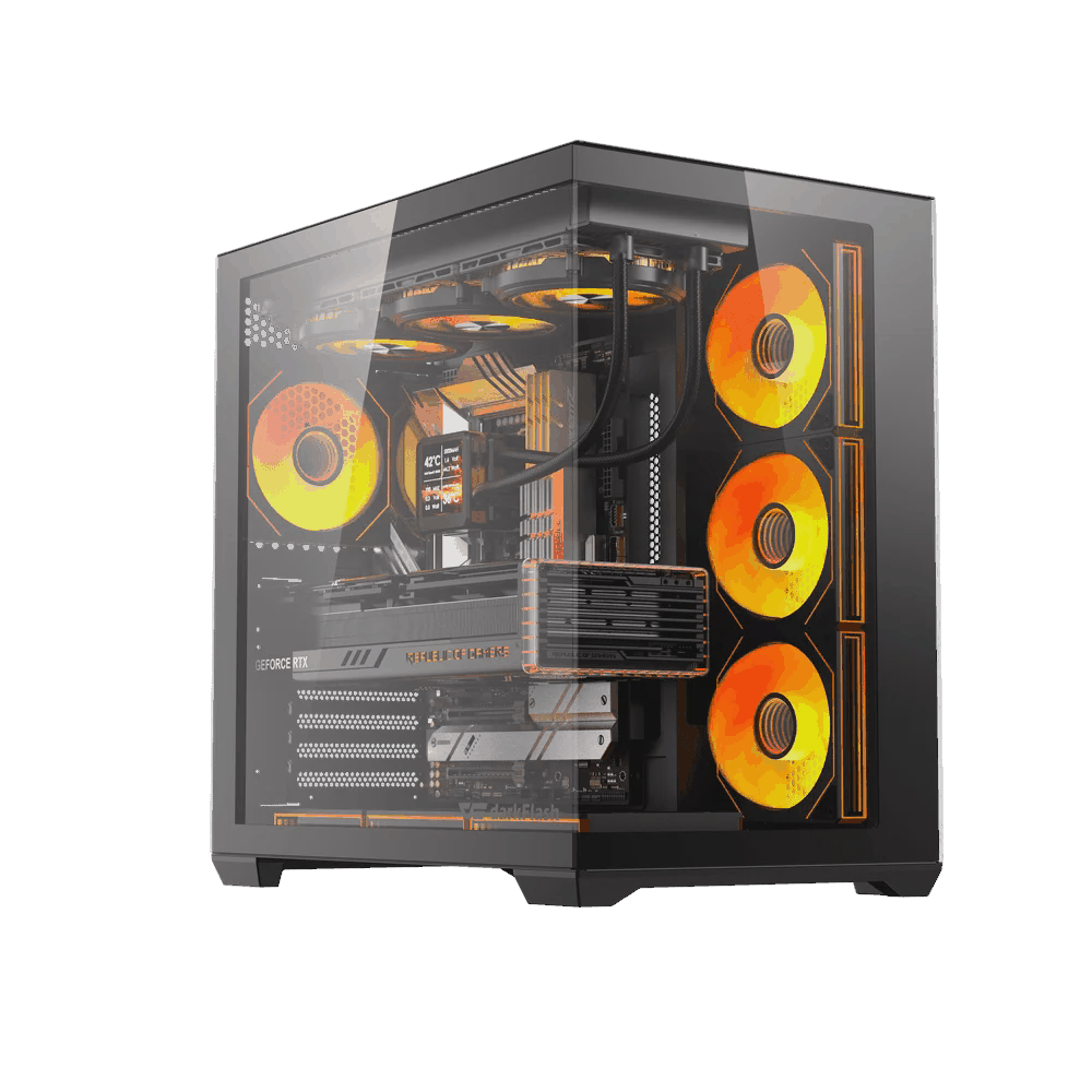 Aigo DarkFlash C280 Black E-atx Case — Korpuslər, Bakı (3)