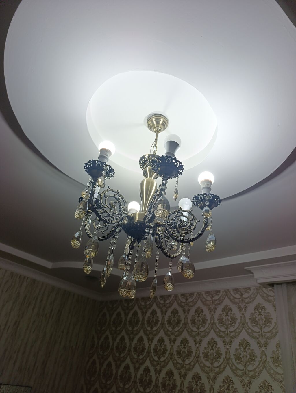 Çılçıraq, 6 lampa, Metal — Tavan is?qlar? v? cilc?raqlar, Saray