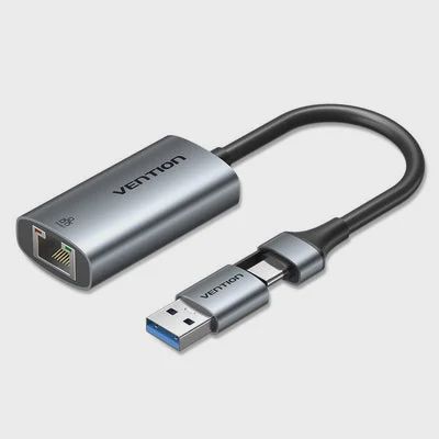 Vention Cfqhb Usb-c/usb-a Gigabit Ethernet Adapter — Kabelləri, adapterlər və keçidçilər, Bakı (2)