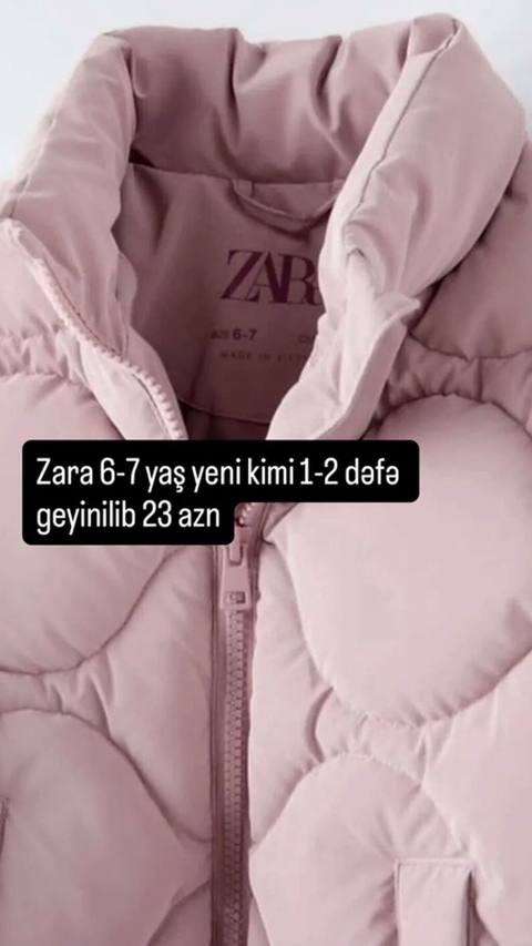 Kurtka, Qız üçün, 6 - 7 yaş, Zara Kids — Bakı
