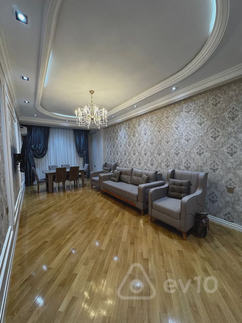 For rent: 3-room apartment (new building), 127 m² — Mənzil, Bakı (5)