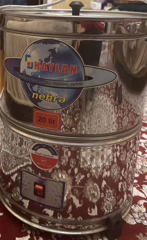 Elektrik nehrə – Haylan, 20 litr, az işlənmiş - Tutum: 20 litr — Бытовая техника