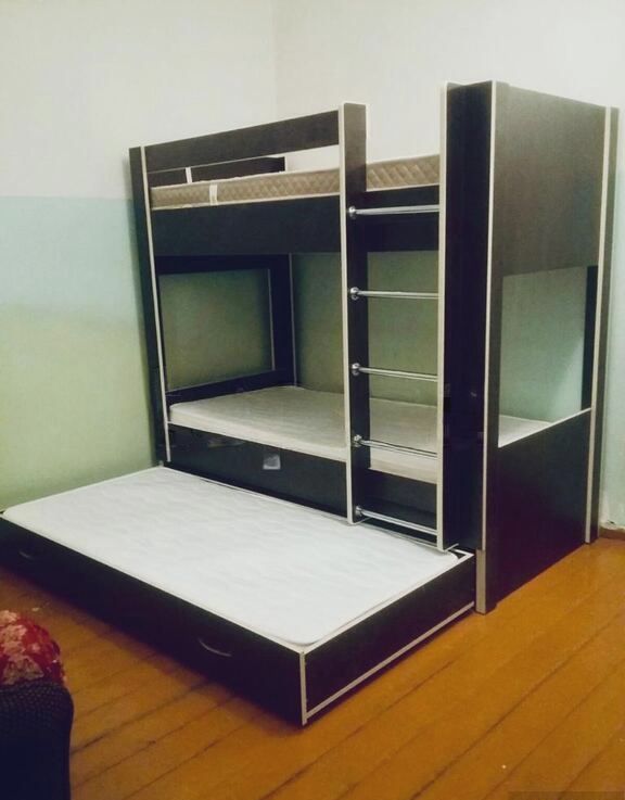 Çarpayı Qəhvəyi rəng — Mebel, Bakı (2)