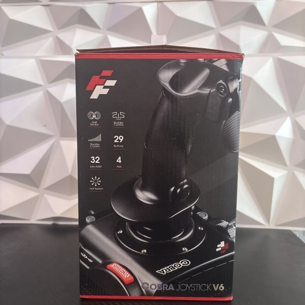 FlashFire Cobra Joystick V6 – uçuş simulyatorları və kosmik oyunlar — Aksesuarlar, Bakı (4)