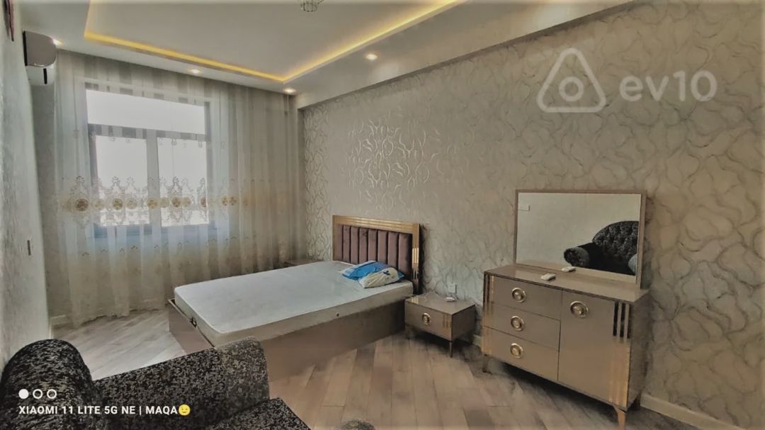 For rent: 3-room apartment (new building), 120 m² — Mənzil, Bakı (10)