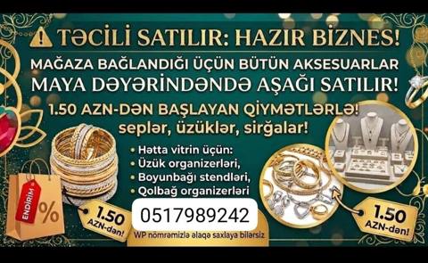 satılır: hazır aksesuar biznesi üçün böyük dəst Mağaza — 2 ₼ · Джейранбатан · Digər satılır: hazır aksesuar biznesi üçün böyük dəst Mağaza — Джейранбатан