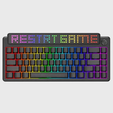 Ajazz Pixel68 Black Side Gaming Keyboard — Bakı