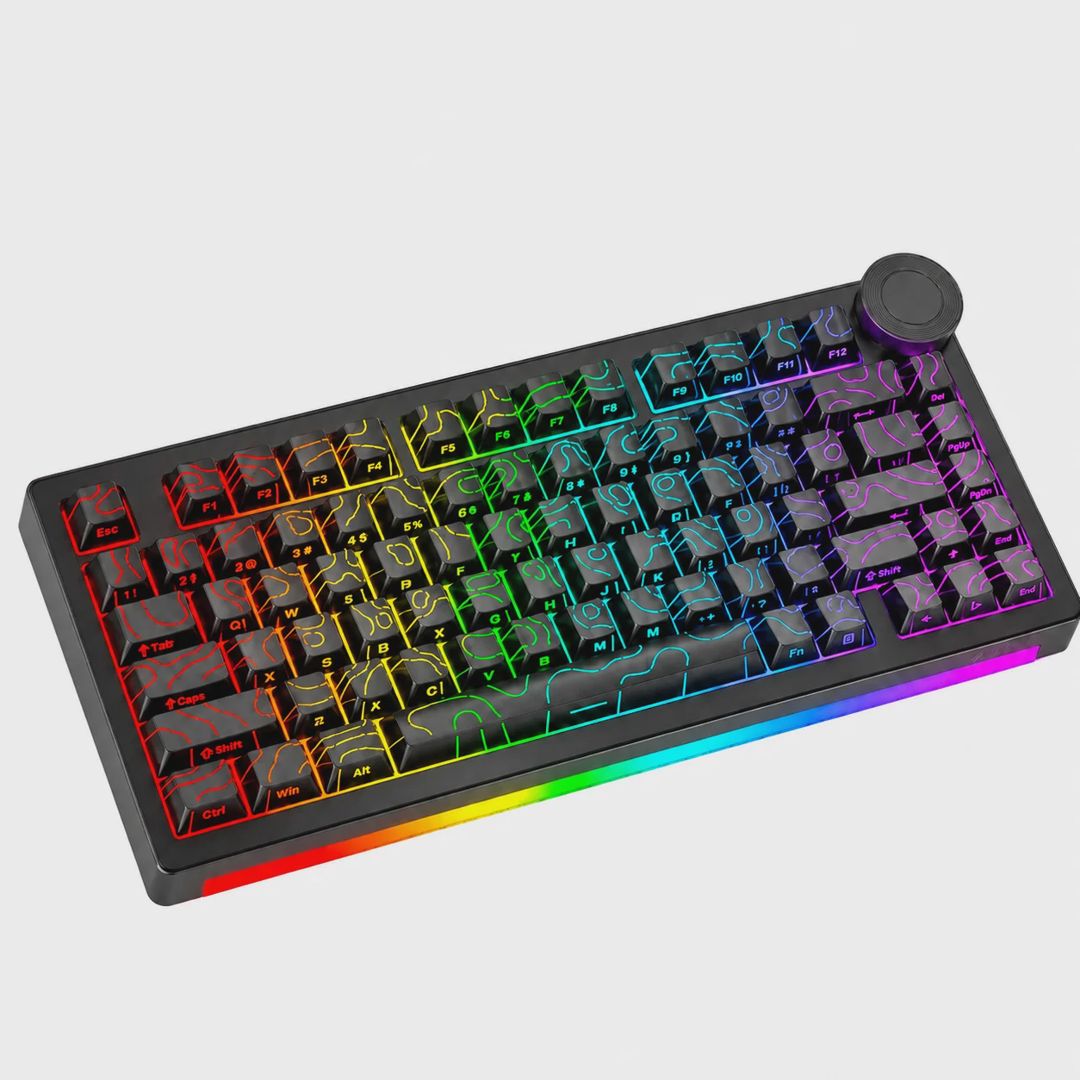 Ajazz AK820 V2 Black Contour Gaming Keyboard — Klaviaturalar və siçanlar, Bakı (2)
