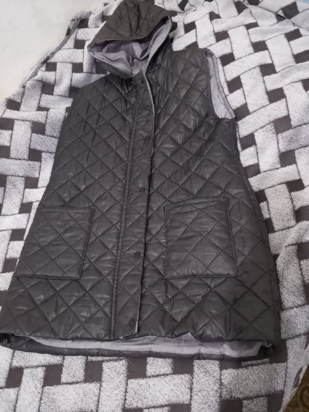 Jilet, 2XL, rəng - Boz — Yelek, Masazır