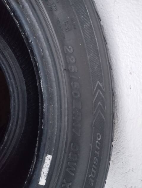 İşlənmiş Şin Sailun 225 / 50 / R 17 — Güzdək