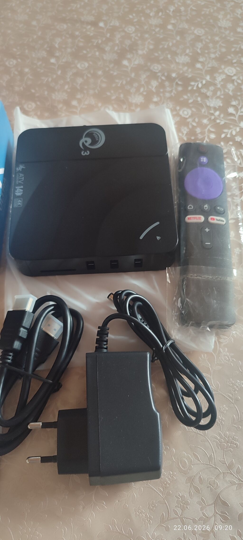 Q3 Box S – 4K Ultra HD Android TV Set-Top Box Xüsusiyyətlər: - 4K — TV qabları və media pleyer, Bakı (8)
