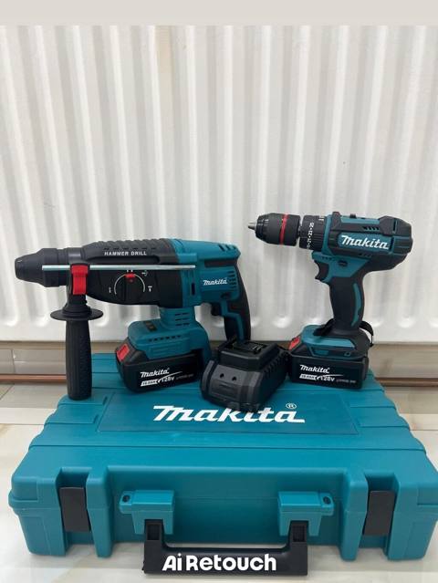 Makita akkumulyatorlu alətlər dəsti Məhsul tərkibi: - SDS-plus — Bakı
