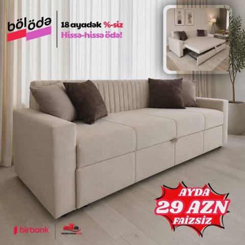 Divan Bej rəng — 522 ₼ · Baku · Yumşaq mobilya Divan Bej rəng — Baku