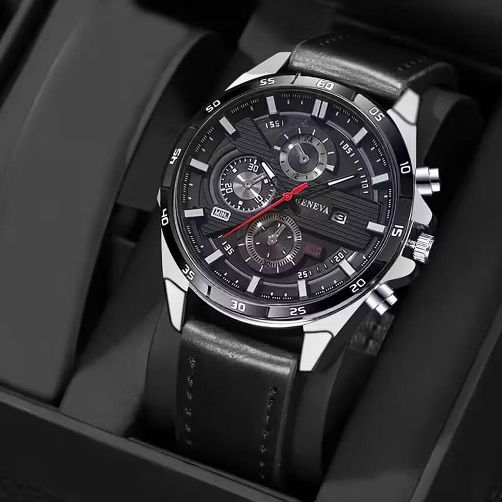 Yeni, Qol saatı, rəng - Qara — Qol saatları, Bakı