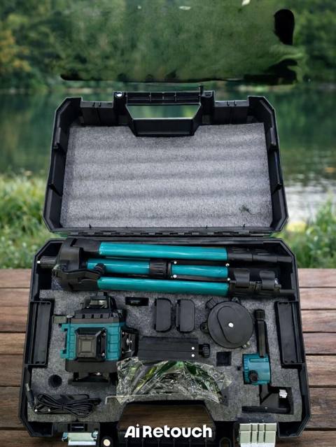 Lazer nivelir dəsti – tam komplekt - 360° xətt çıxaran lazer nivelir — 75 ₼ · Баку · Ölçü alətləri Lazer nivelir dəsti – tam komplekt - 360° xətt çıxaran lazer nivelir — Баку