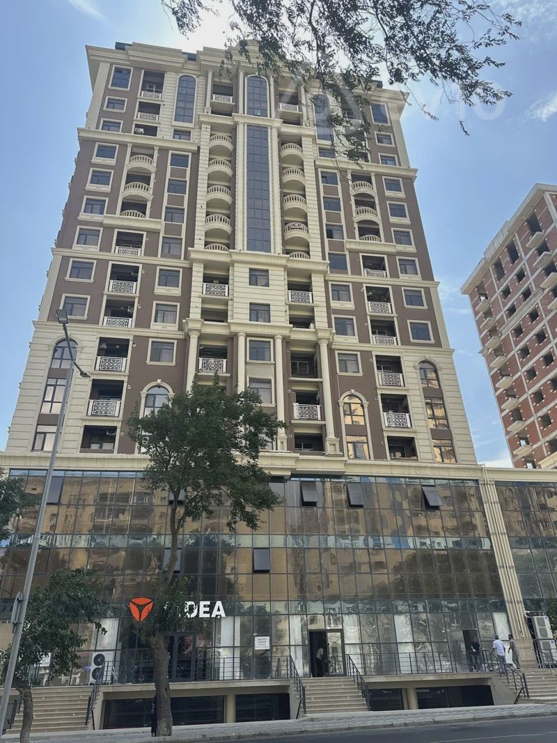 For sale: 4-room apartment (new building), 132 m² — Mənzil, Bakı (9)