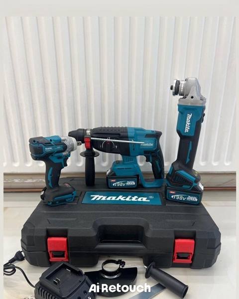 Makita 18V alət dəsti Dəst tərkibi: - SDS-Plus perforator/daşdələn — Baku