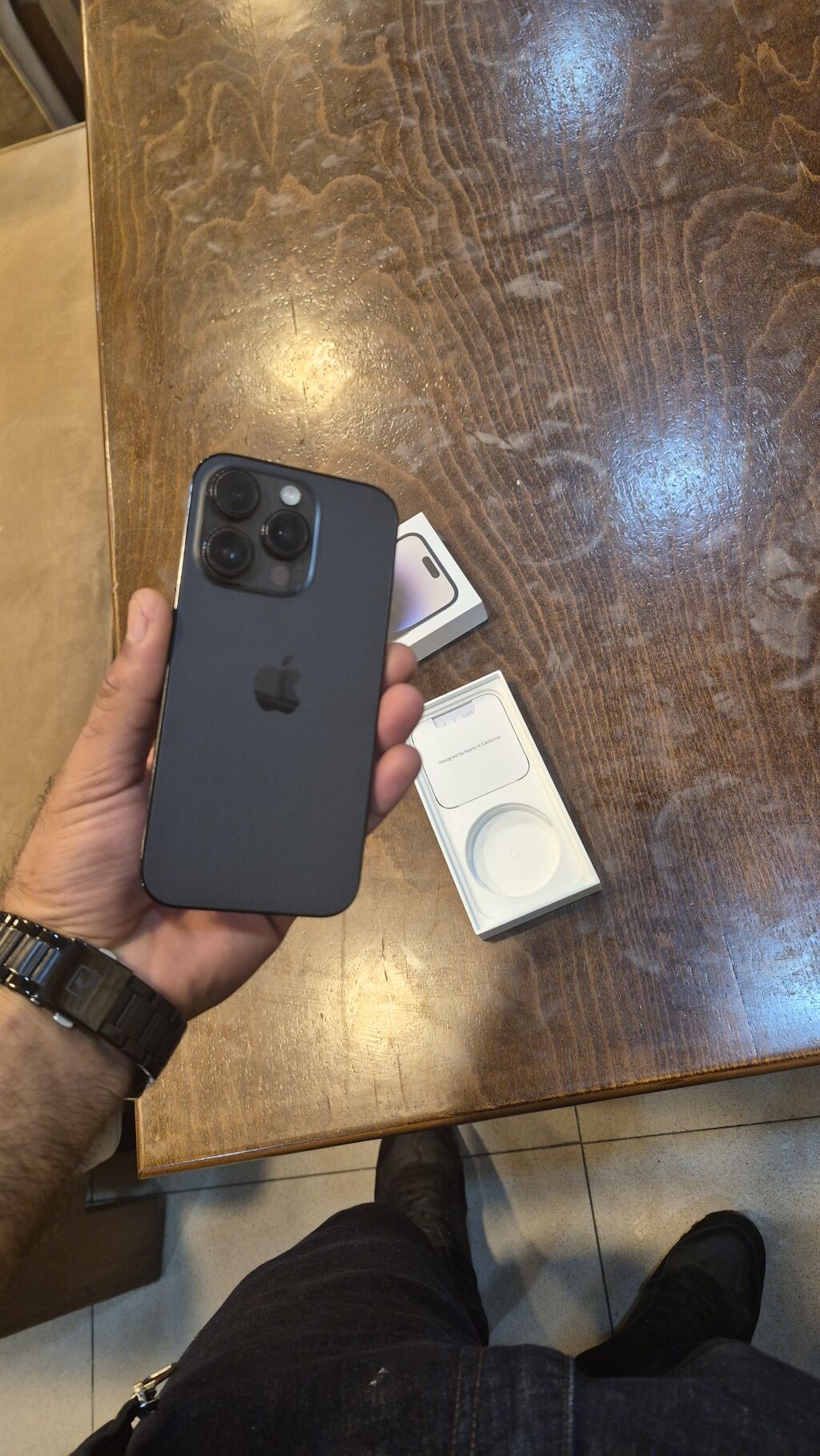 IPhone 14 Pro, 256 GB, Black Titanium, Face ID — Apple iPhone, Bakı
