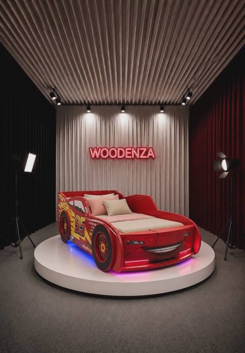 Uşaq çarpayı Qırmızı rəng — Bakı