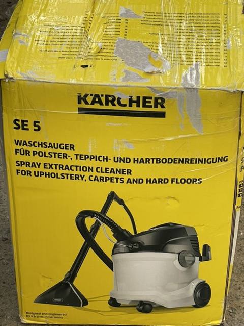 Kärcher SE 5 – püskürtmə-ekstraksiya tipli yuyucu tozsoran — Бытовая техника