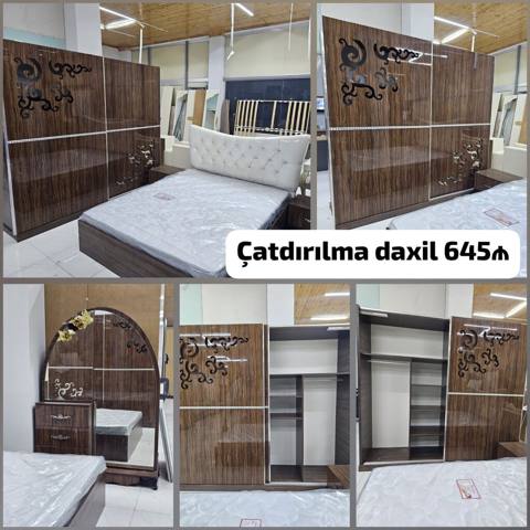 İkinəfərlik çarpayı, Termo, Tumba, Dolab, İşlənmiş — Furniture