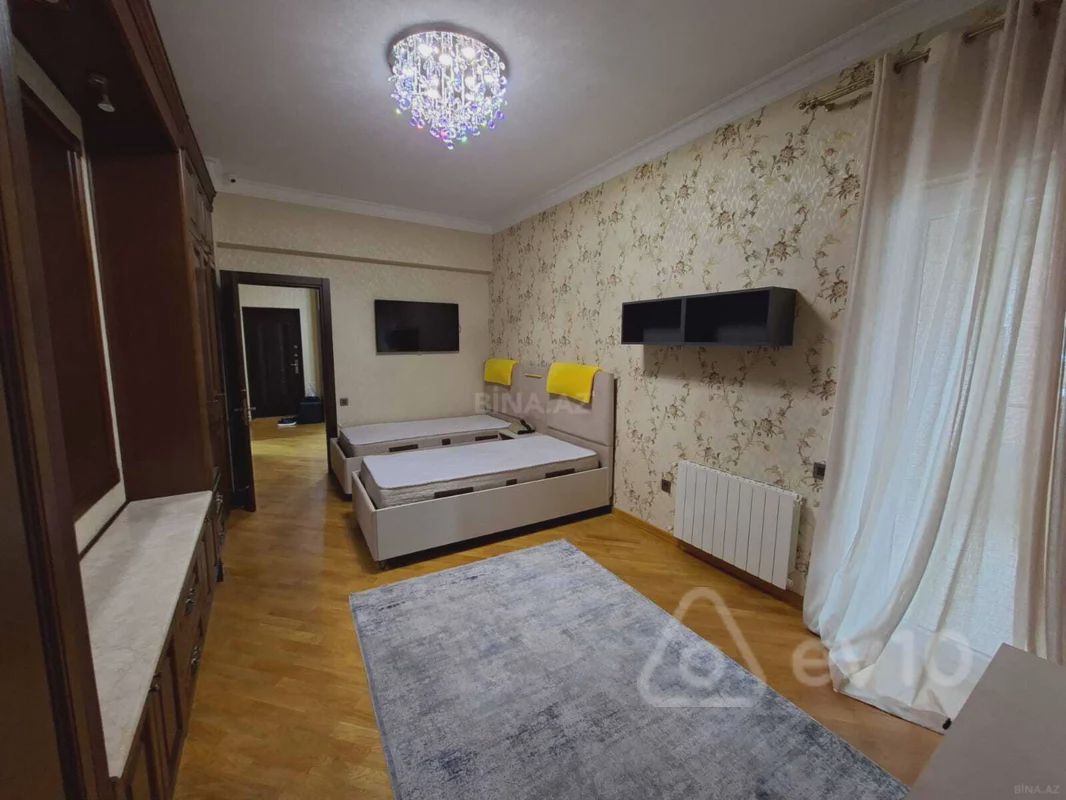 For rent: 3-room apartment (new building), 150 m² — Mənzil, Bakı (6)