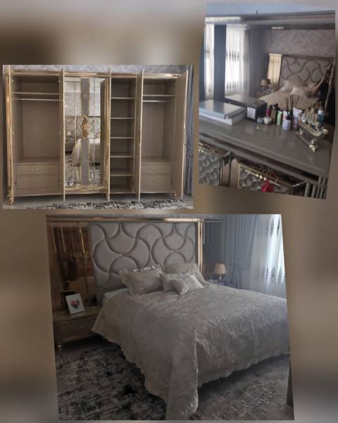*2200₼ Yataq mebeli Satılır*‼ Çox az işlənib 4800alınıb — ავეჯი