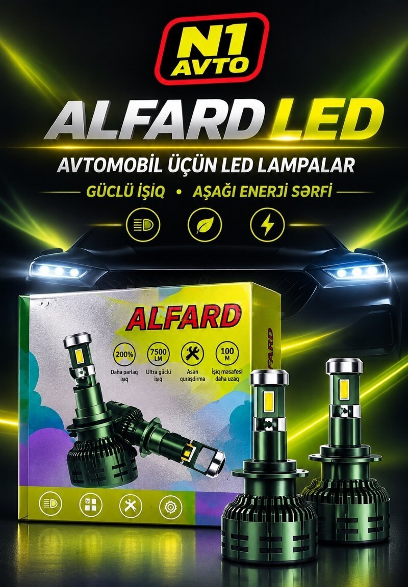LED lampalar Toyota Alphard üçün — Avtomobil işığı, Bakı
