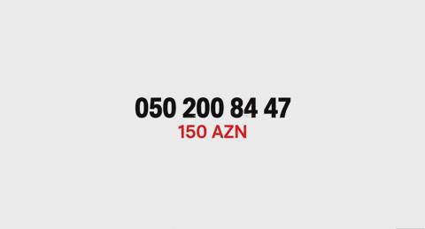 Azercell nömrə (050) 200-84-47 — Baku