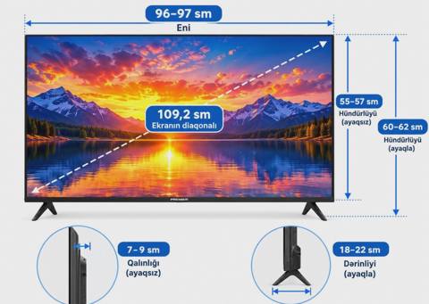 Televizor 43" LED