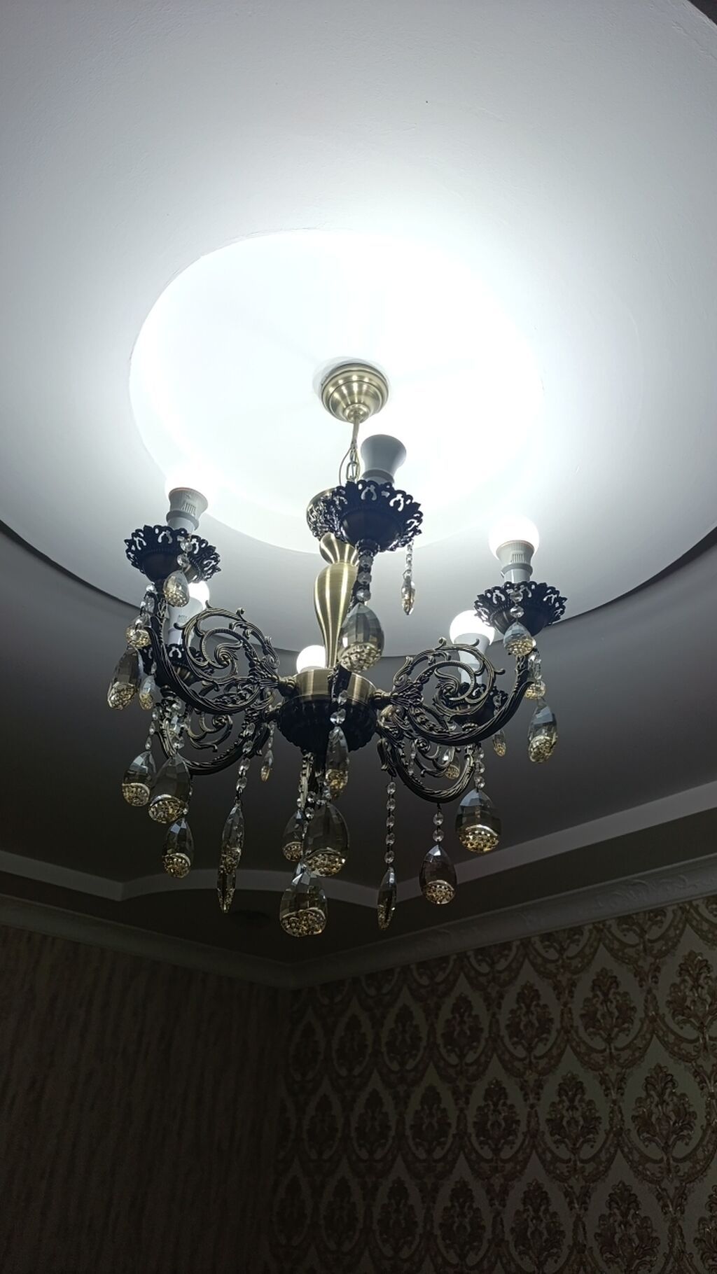 Çılçıraq, 6 lampa, Metal — Tavan is?qlar? v? cilc?raqlar, Saray (2)