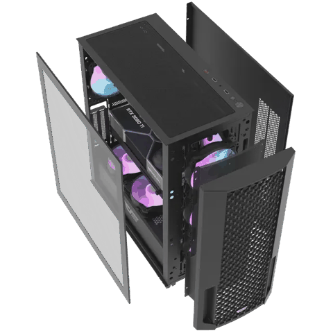 Aigo DarkFlash DF2100 Black E-atx Case — 139 ₼ · Baku · Korpuslər Aigo DarkFlash DF2100 Black E-atx Case — Baku