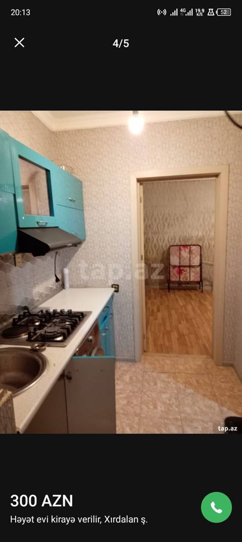 Xırdalanda həyət evi kirayə verilir. Aylıq qiymət 300 AZN-dir — 300 ₼ · 2 oda · Xırdalan · Ev, villa Xırdalanda həyət evi kirayə verilir. Aylıq qiymət 300 AZN-dir — Xırdalan