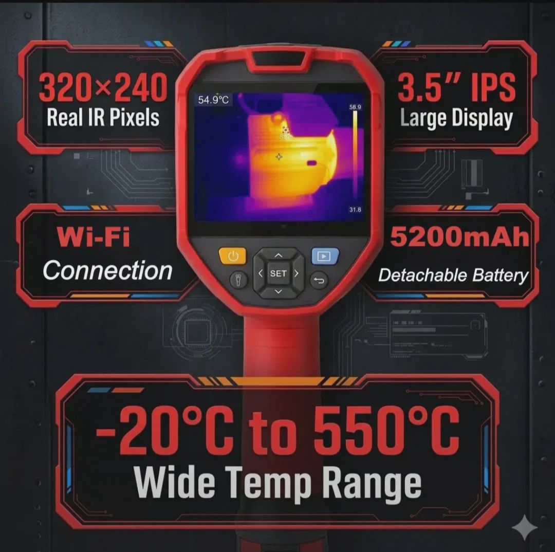 Termal kamera Unı-t UTI730E peşəkar — Foto və video texnikası, Bakı (2)
