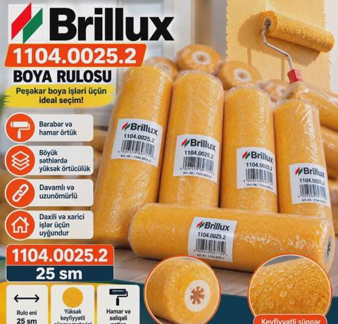 Dekorativ boya rolik Brillux 25 sm — 8 ₼ · Baku · Mallar Dekorativ boya rolik Brillux 25 sm — Baku