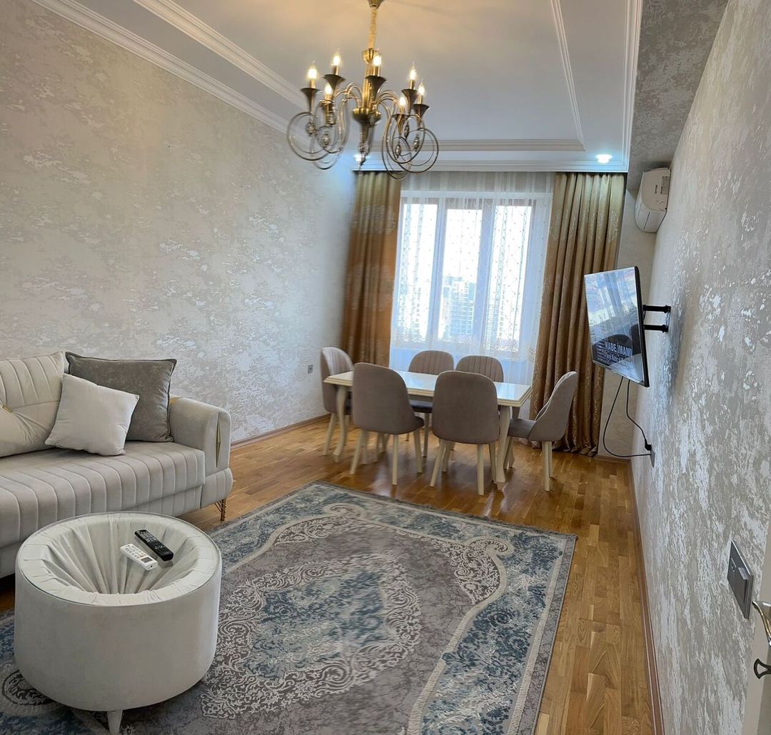 For rent: 2-room apartment (new building), 70 m² — Mənzil, Bakı (9)