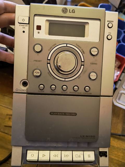 LG LX-M150 Hi-Fi Micro Component System - Funksiyalar: CD (MP3 — Гюздек