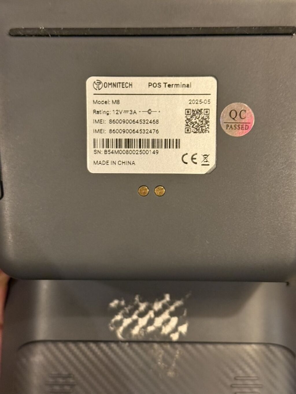 Omnıtech M8 POS Terminal - Model: M8 (istehsalçı: Omnıtech) - Qurğu — Kassa avadanlığı, Bakı (4)