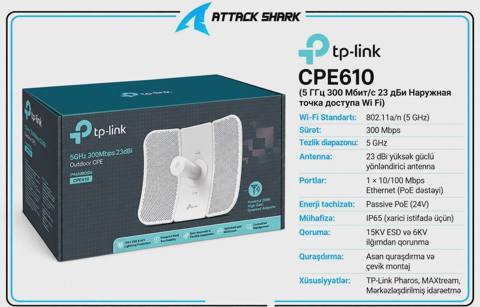 Wi-Fi anteni TP-Link CPE610 — Баку