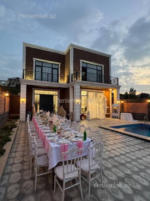 Günlük 3 otaqlı Həyət evi / Villa, 200 m², Novxanı — 180 ₼ · 3 rooms · 200 m² · 4 sot · Absheron · Ev, villa Günlük 3 otaqlı Həyət evi / Villa, 200 m², Novxanı — Absheron